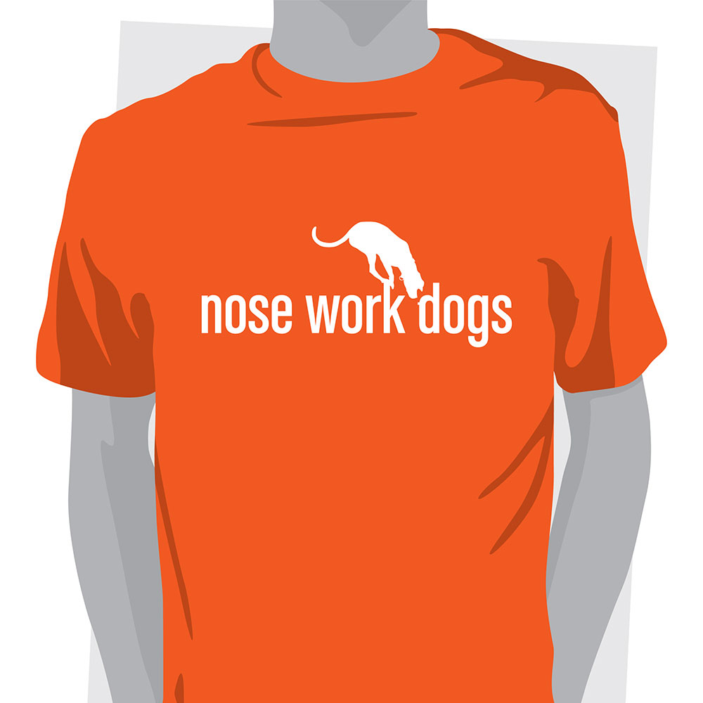  Nose Work Dogs T-shirt 