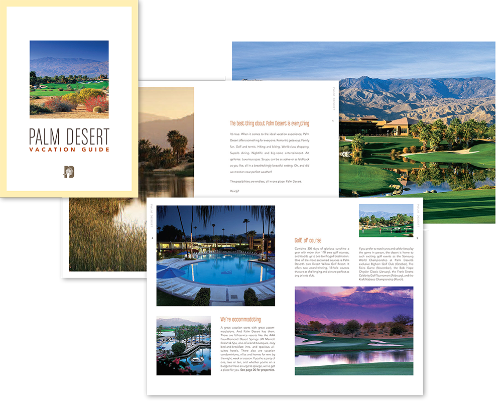  City of Palm Desert Vacation Guide 